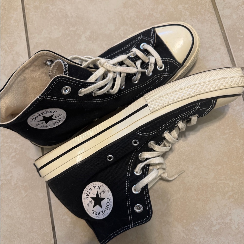 Converse Black High-Top Sneakers